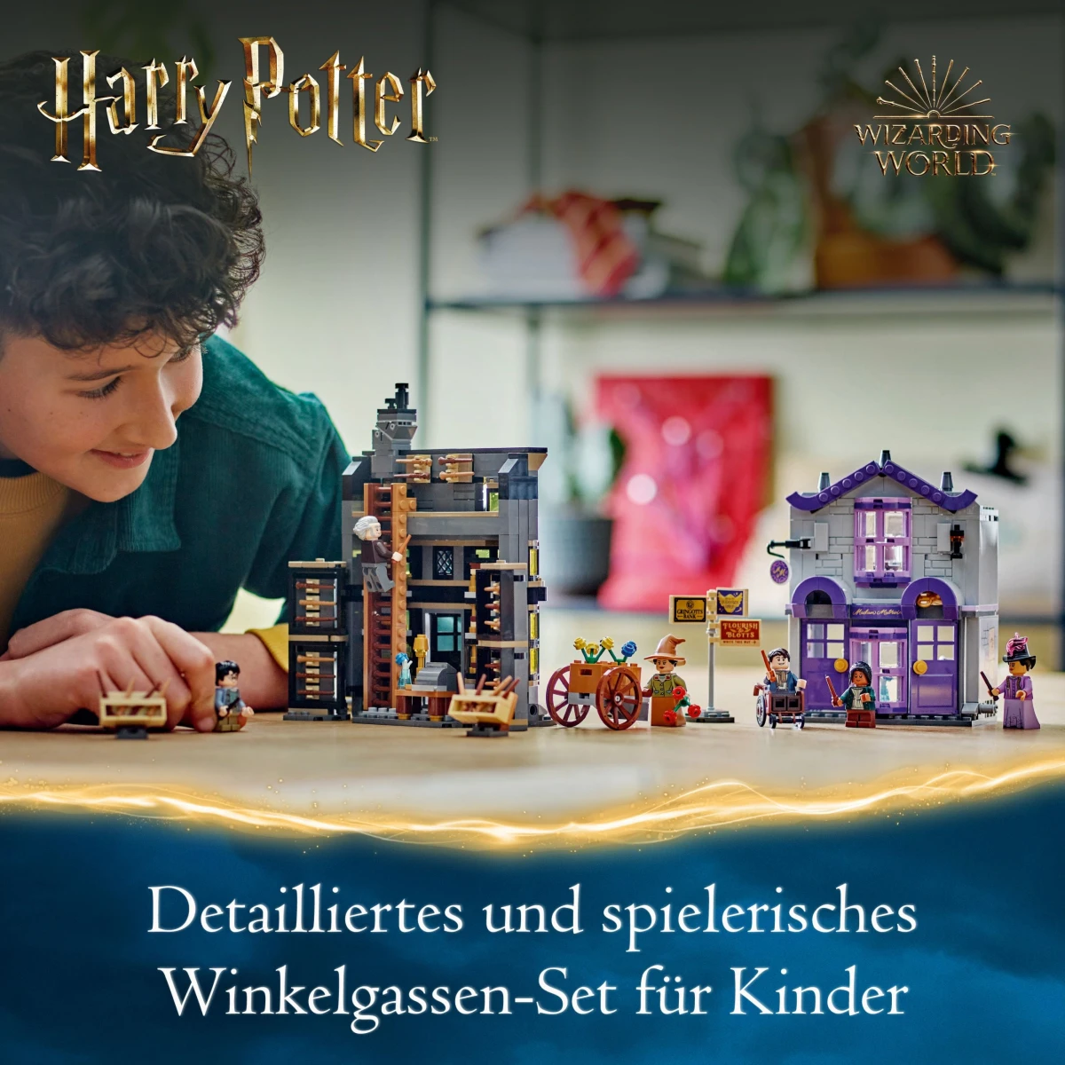 LEGO® Harry Potter Ollivanders & Madam Malkins Anzüge 76439 LEGO® Harry Potter Ollivanders & Madam Malkins Anzüge 76439