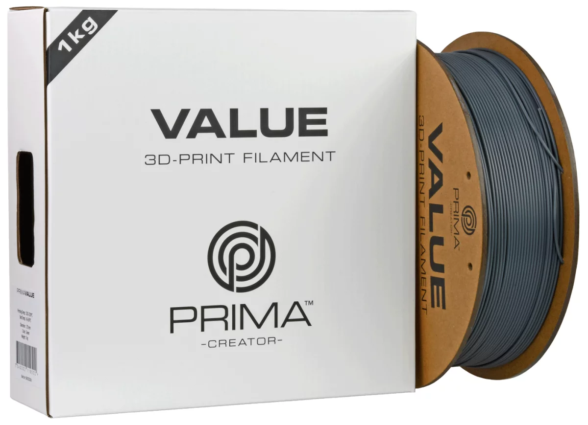 PrimaValue™ ABS - 1.75mm - 1 kg - dunkelgrau
