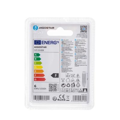 Aigostar LED 'Kompakt', 6W, E14