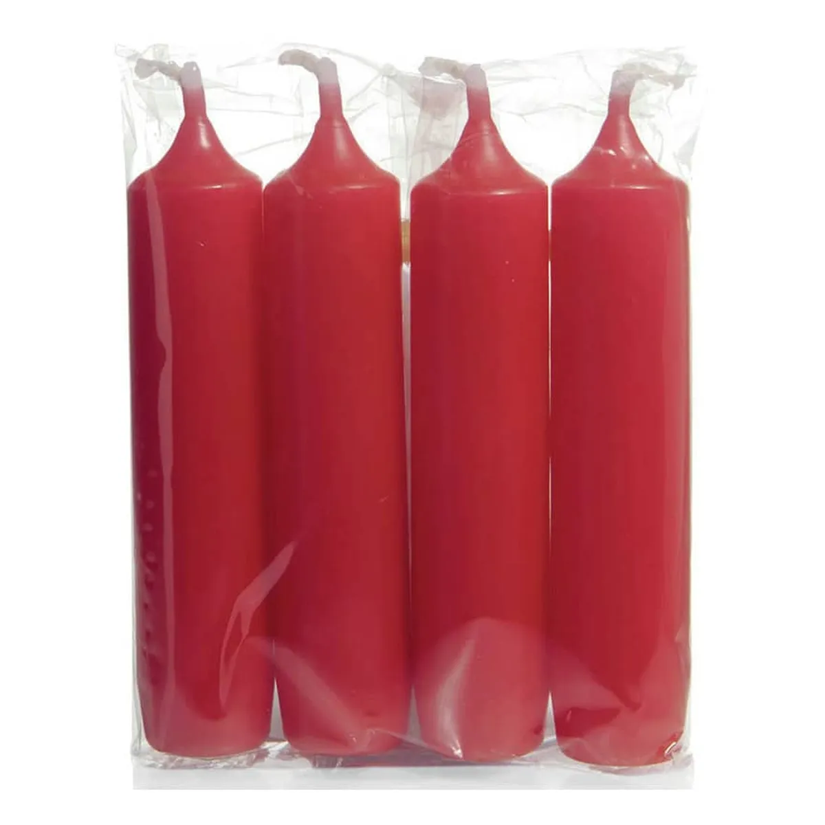 Wiedemann Adventskerze Stumpen - 110 x 24 mm, rot, 4er Packung