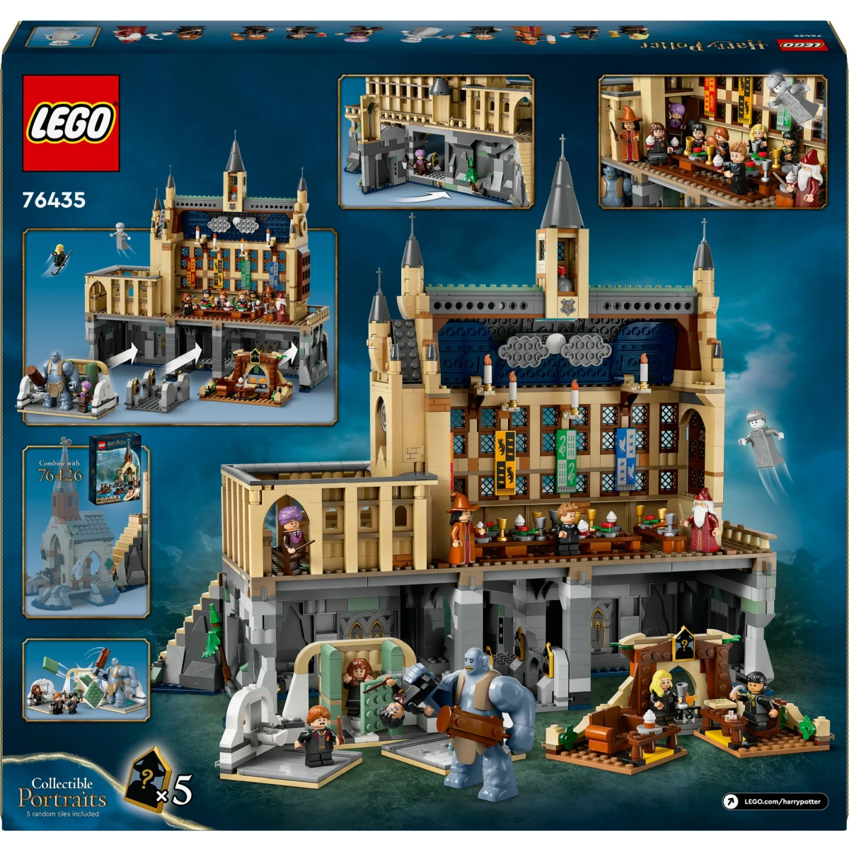 LEGO® Harry Potter Schloss Hogwarts: Die Große Halle 76435 LEGO® Harry Potter Schloss Hogwarts: Die Große Halle 76435