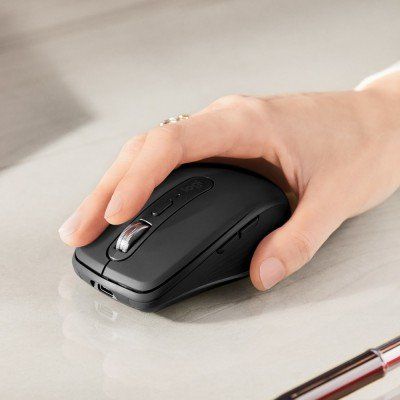 Logitech MX Anywhere 3 Kabelos + Bluetooth 4000DPI graphit