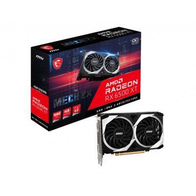 RX 6500 XT MSI Radeon RX 6500 XT MECH 2X 4G OC