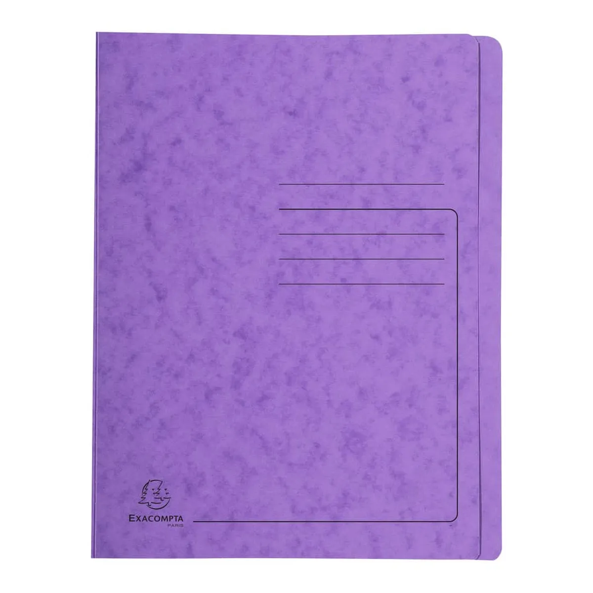 EXACOMPTA Schnellhefter - A4, 350 Blatt, Colorspan-Karton, 355 g/qm, violett