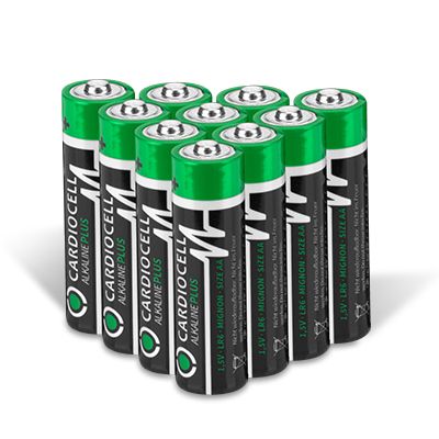 CardioCell Plus Batterien 'Micro AAA', 1,5V, 10 Stück