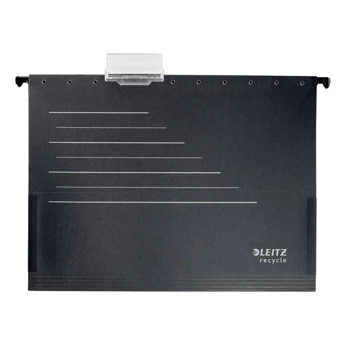 Leitz Hängetasche Alpha® Recycle - seitlich mit Fröschen, Karton (RC), schwarz