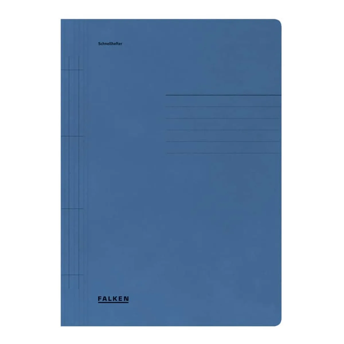 Falken Schnellhefter - A4, 250 Blatt, Manilakarton (RC), blau