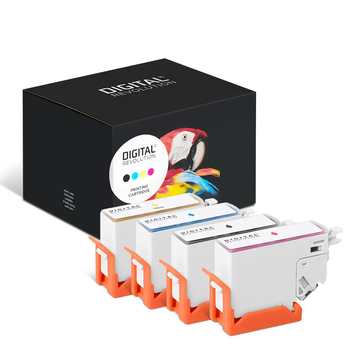 Epson 378 - alternative Patrone MultiPack 'schwarz cyan magenta gelb' 2.990 Seiten - Digital Revolution
