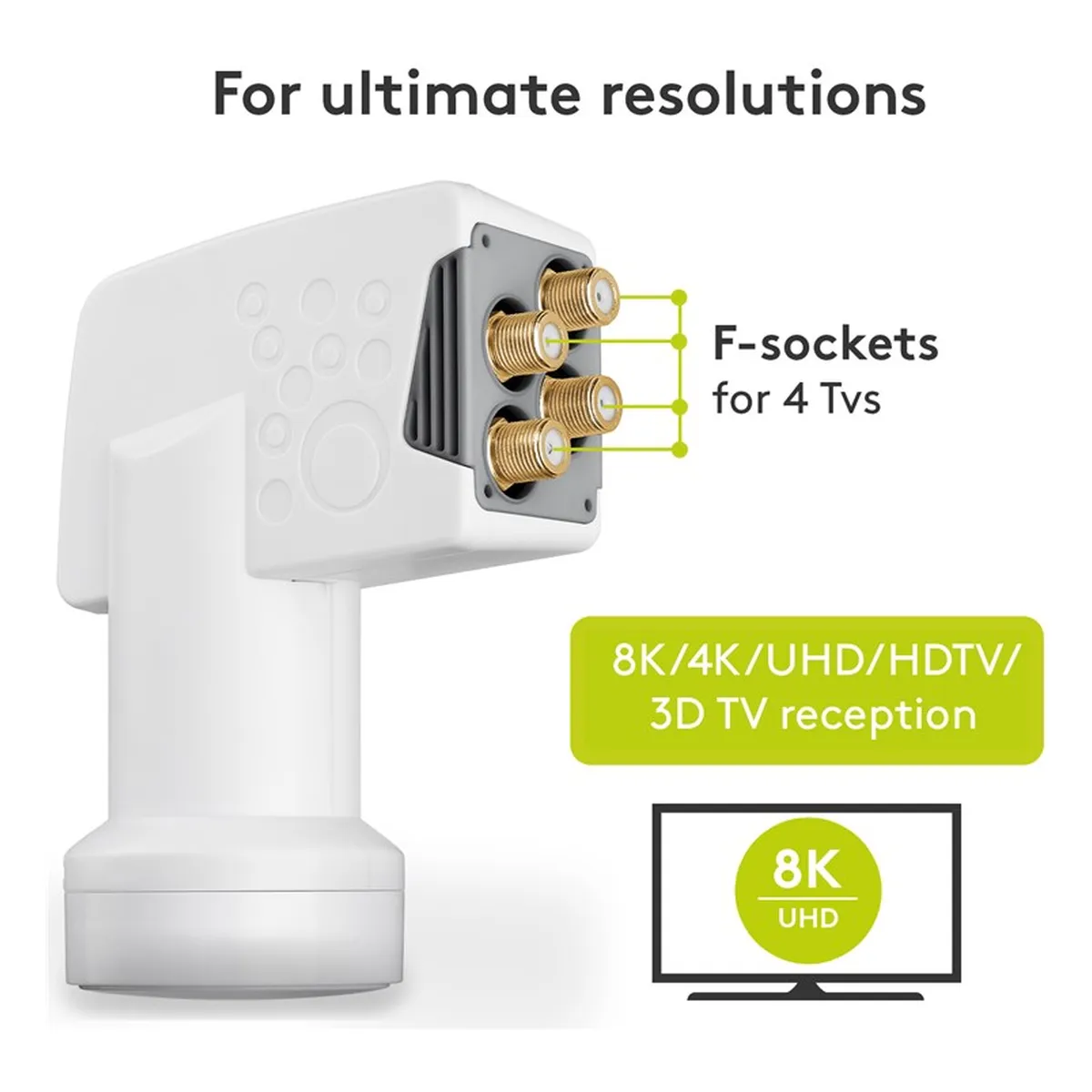 Goobay Universal Quad LNB