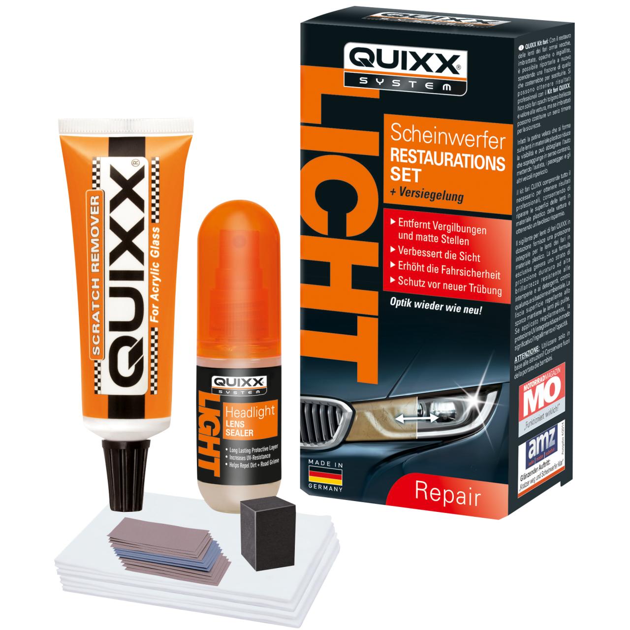 Quixx Scheinwerfer-Restaurations-Kit 50g