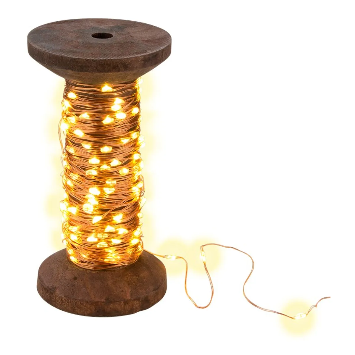 Goobay LED-Lichterkette “Garnspule“, groß
