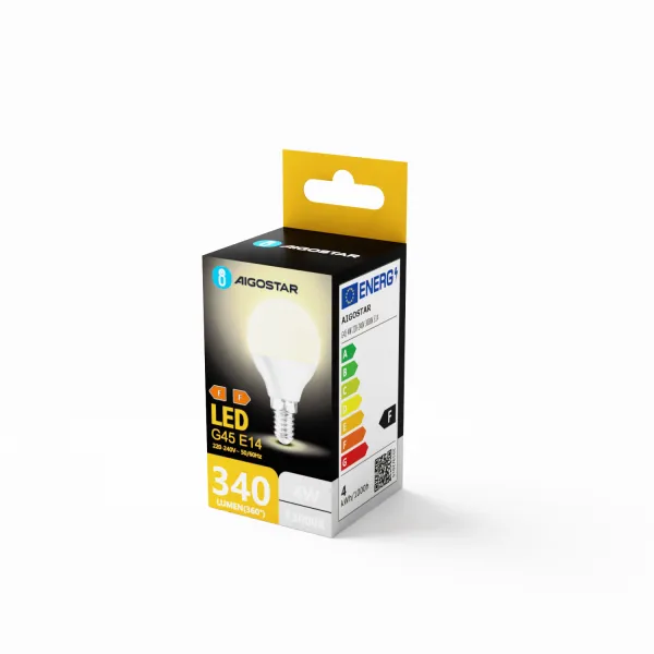 Aigostar LED 'Birne', 4W, E14