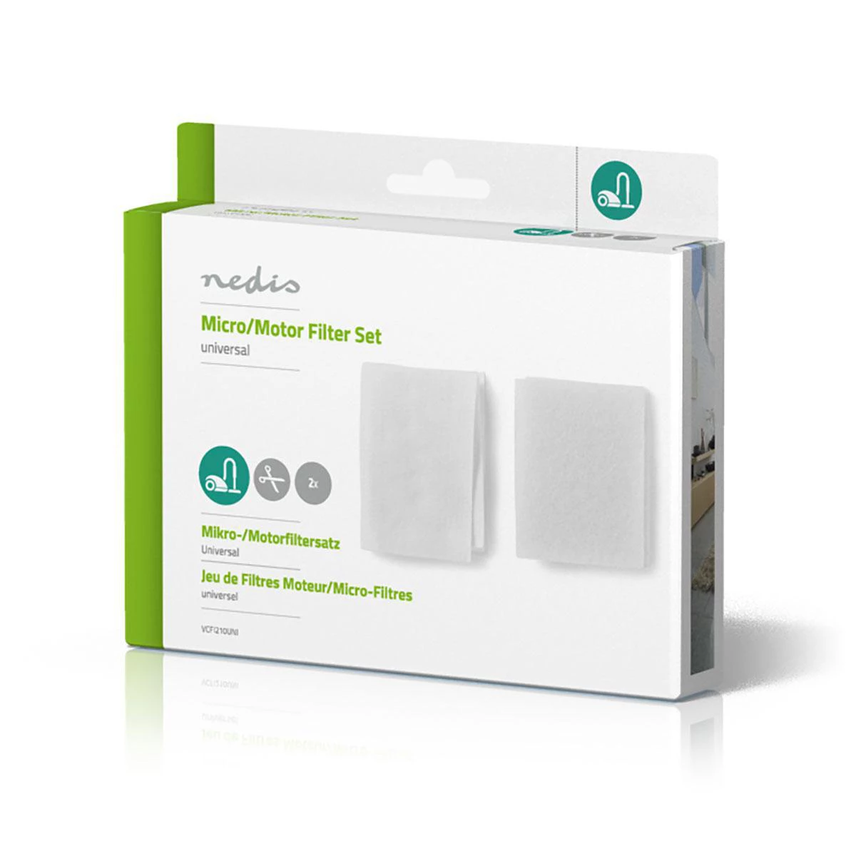 Nedis Universal-Staubsauger-Filter-Set