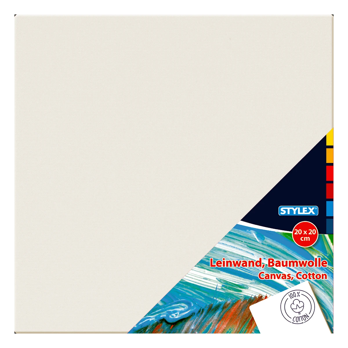 Stylex Leinwand, 20 x 20 cm