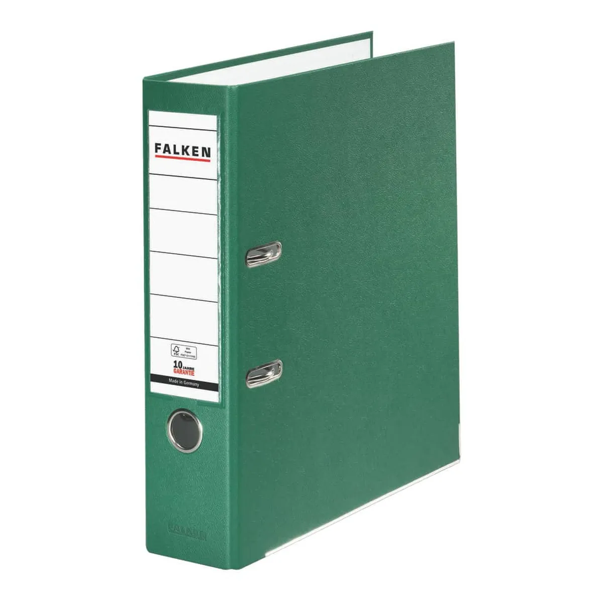 Falken Ordner PP-Color S80 - A4, 8 cm, grün