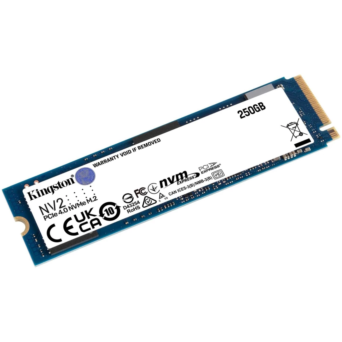 Kingston SSD M.2 250GB NV2 NVMe PCIe 4.0