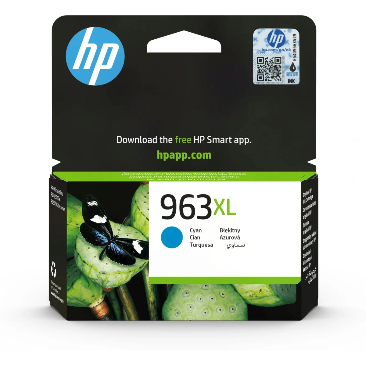 Druckerpatrone HP 963XL cyan 22,77 ml | 1.600 Seiten (3JA27AE)