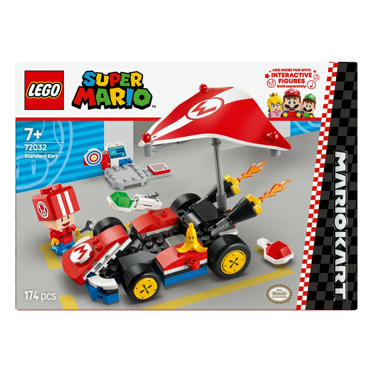 LEGO® Super Mario Mario Kart – Standard–Kart 72032 LEGO® Super Mario Mario Kart – Standard–Kart 72032