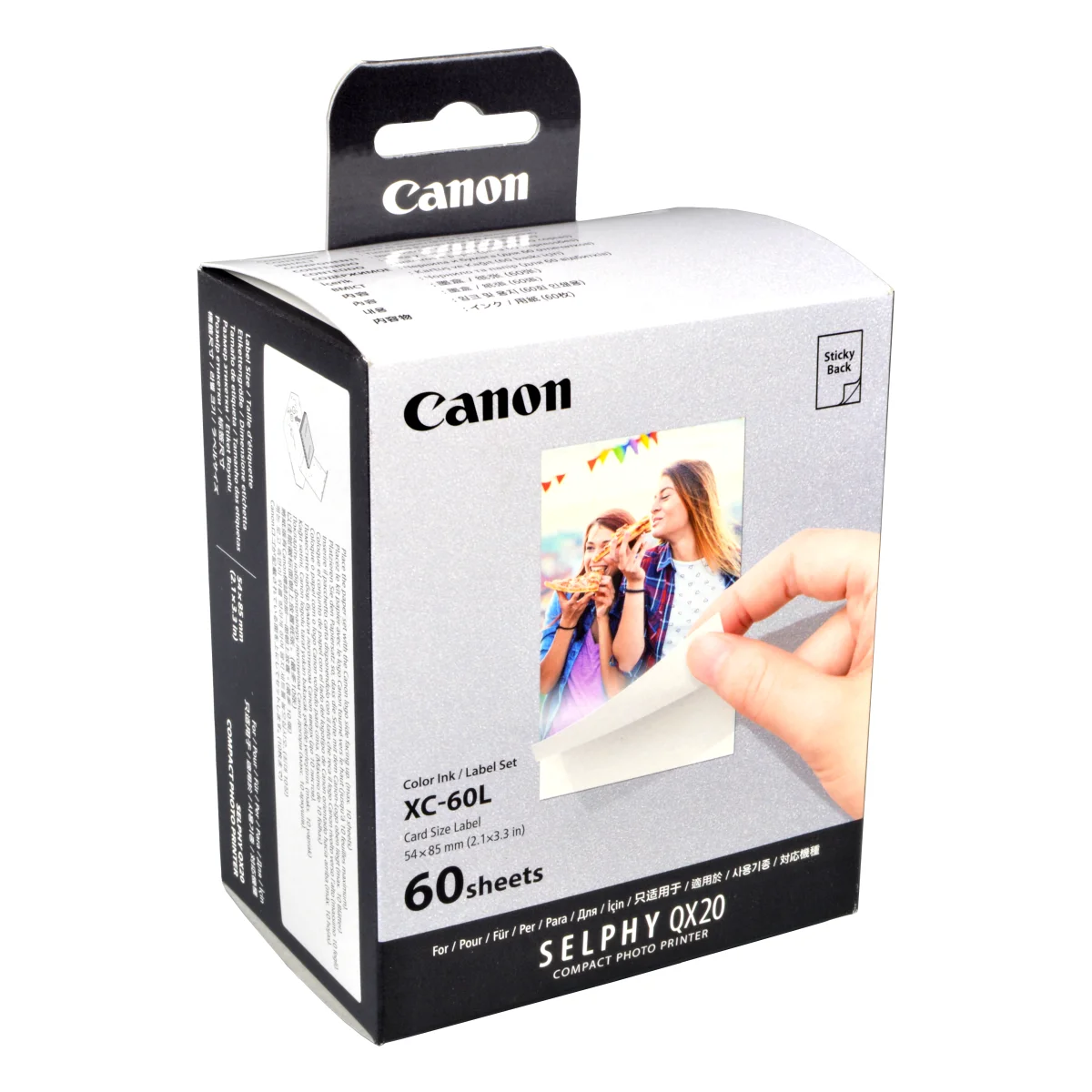 Canon Papier XC-60L, 6756C001, 60 Blatt, 54 x 85 mm