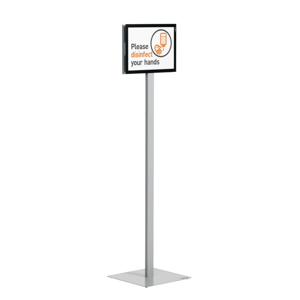 DURABLE Prospektständer A4 anthrazit/grau