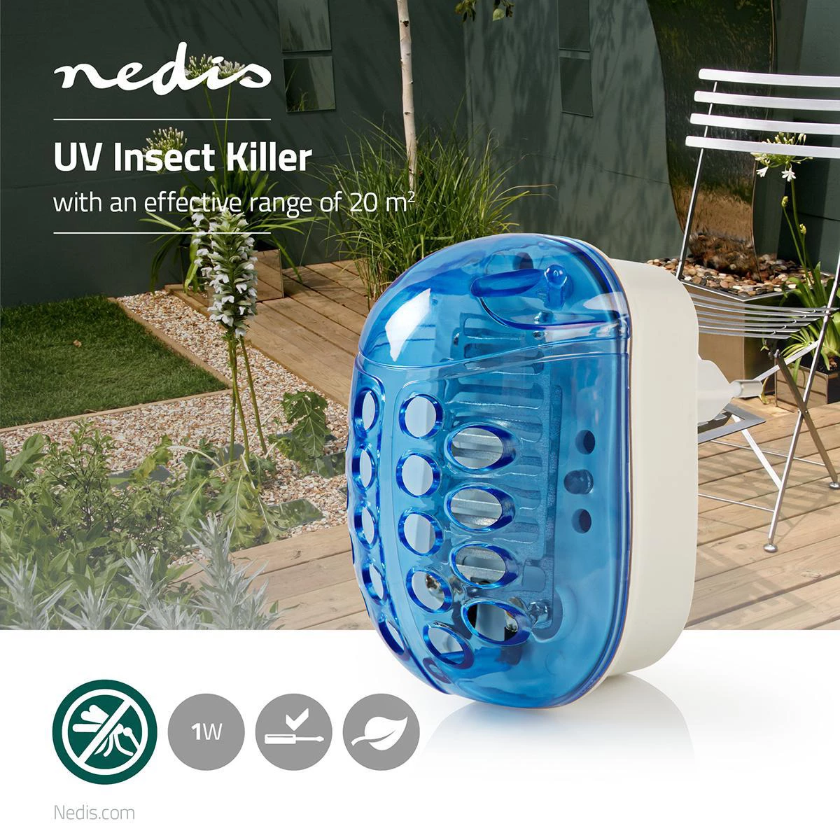 Nedis Moskito Stop-Lichtfalle