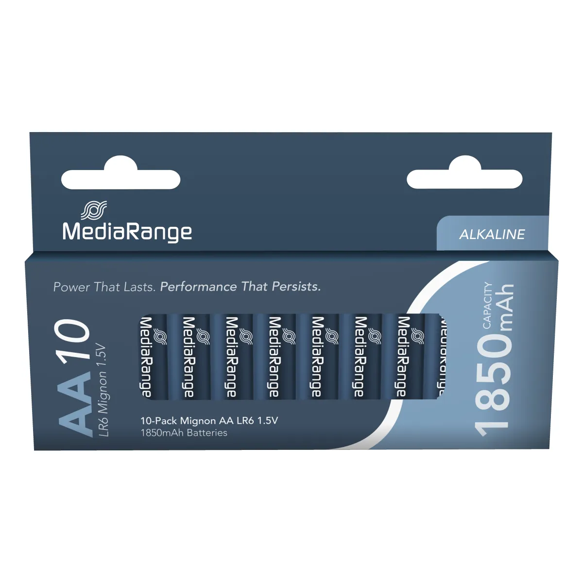 MediaRange Batterien 'Mignon AA', 1,5V, 10 Stück