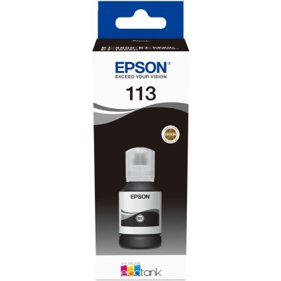 Epson EcoTank Tinte '113' schwarz 127 ml | 7.500 Seiten