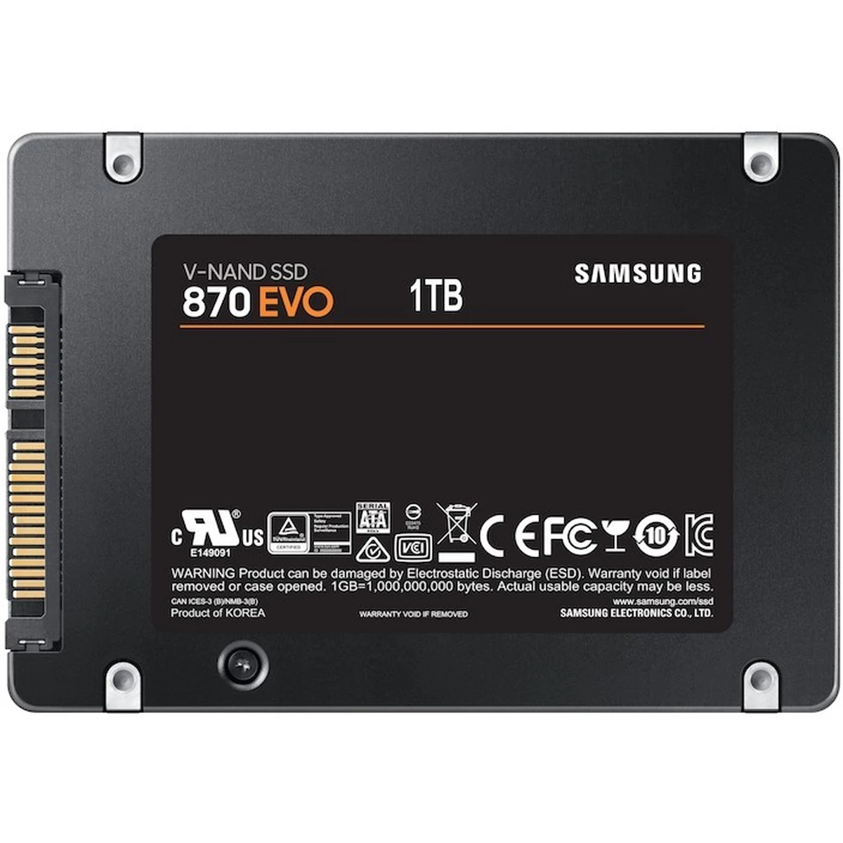 SSD 2.5“ 1TB Samsung 870 EVO retail