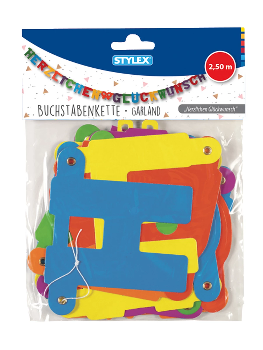 Stylex Geburtstags Buchstabenkette