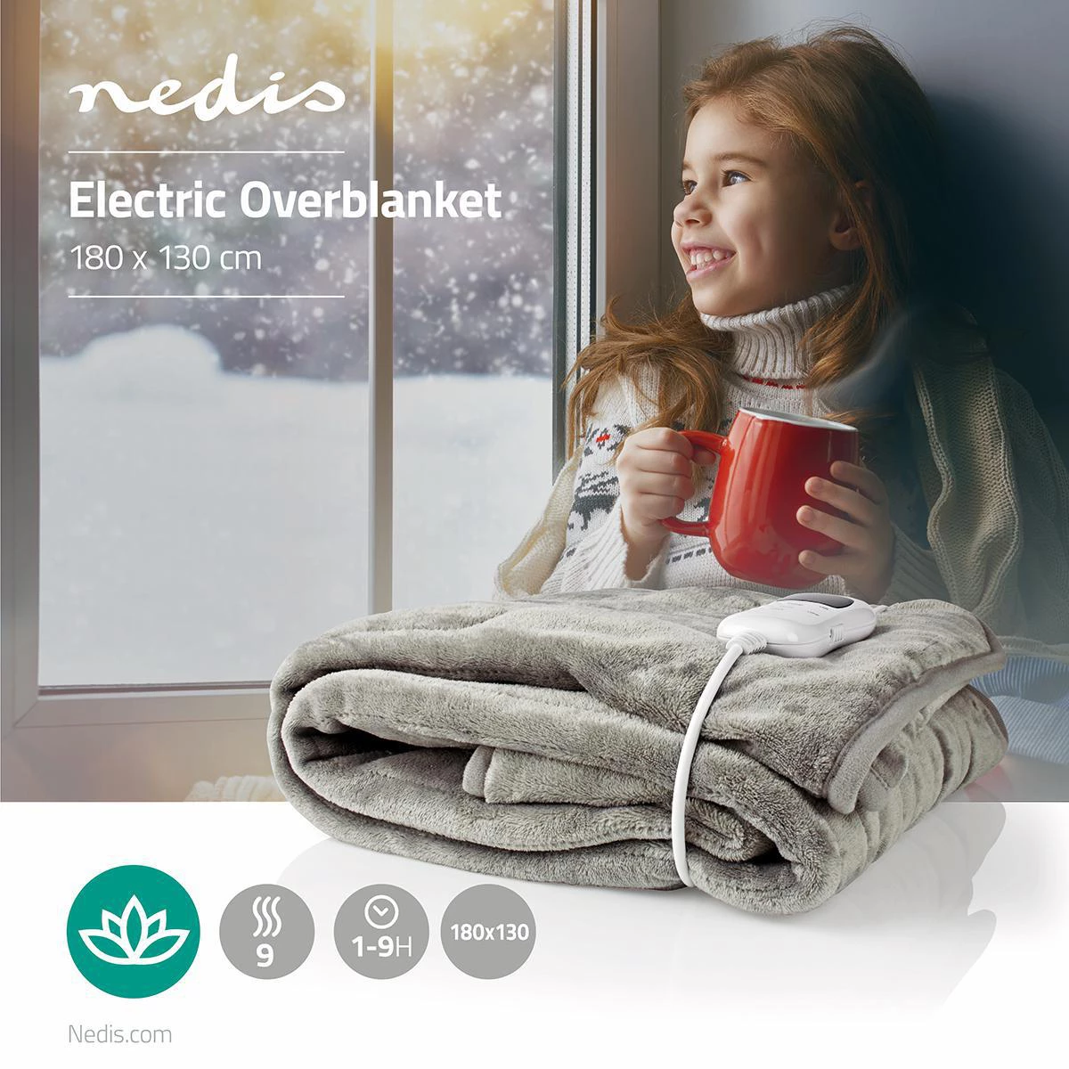 Nedis Elektrische Bettdecke
