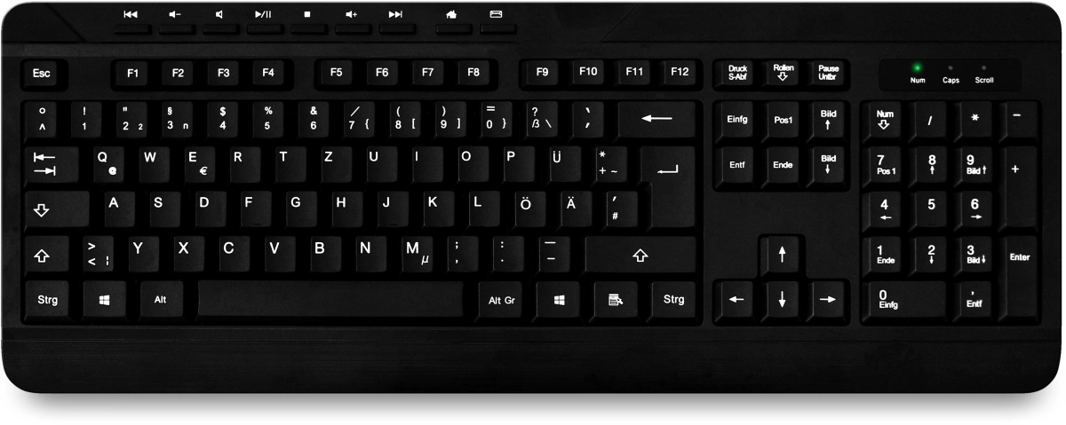 MediaRange Office & Home Tastatur, Multimedia