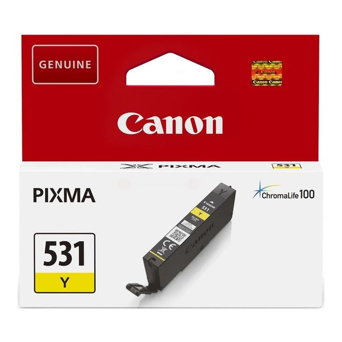 Druckerpatrone Canon CLI-531 Y gelb 8,2 ml | 515 Seiten (6121C001)