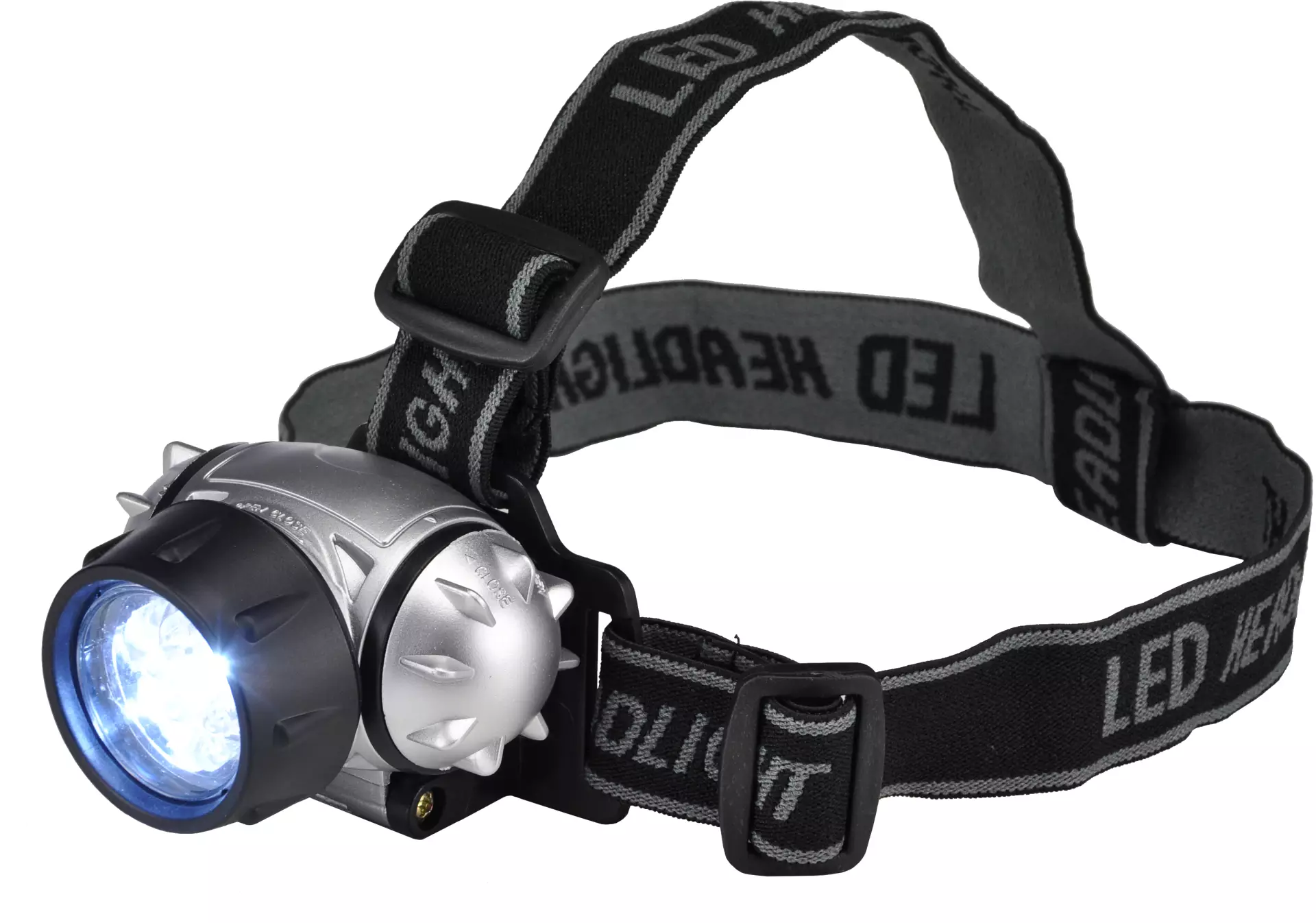 LED Kopflampe mit verstellbarem Riemen