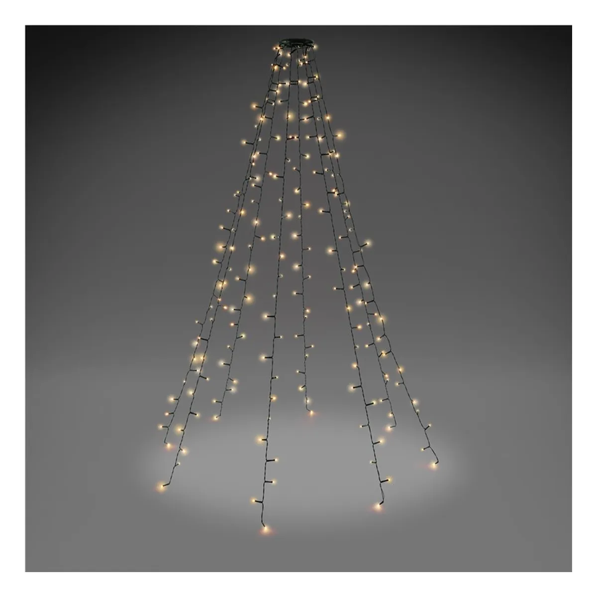 Goobay 200 LED-Baummantel mit Ring