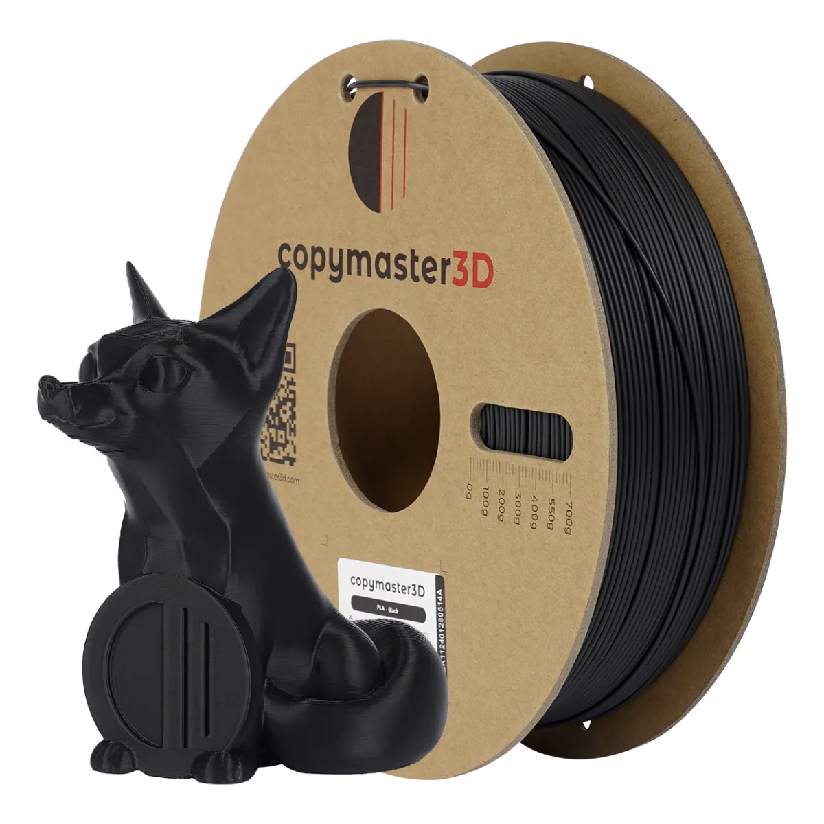 Copymaster 3D PLA Filament 1.75mm 1.000g schwarz