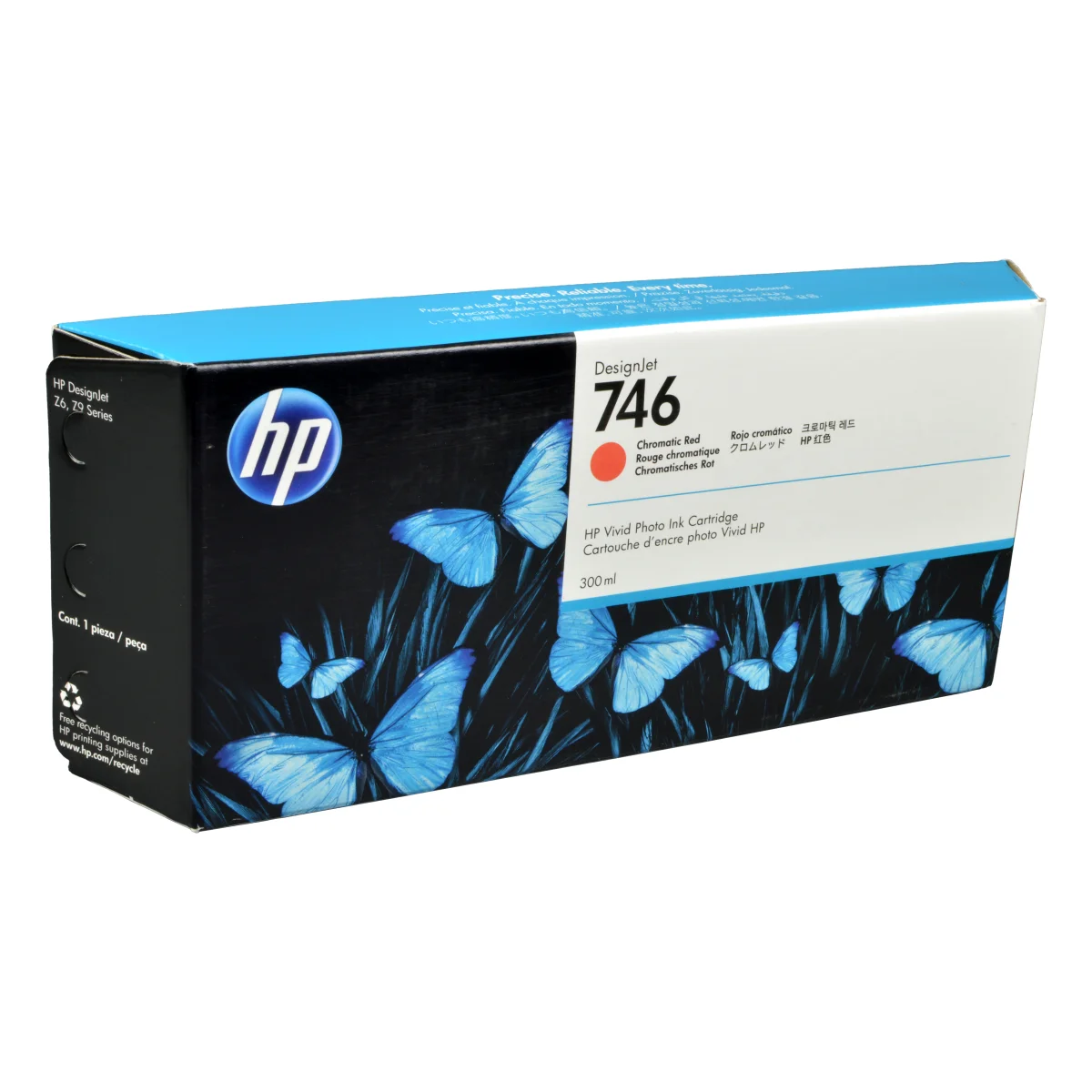 HP Tinte P2V81A  746  chromatic rot