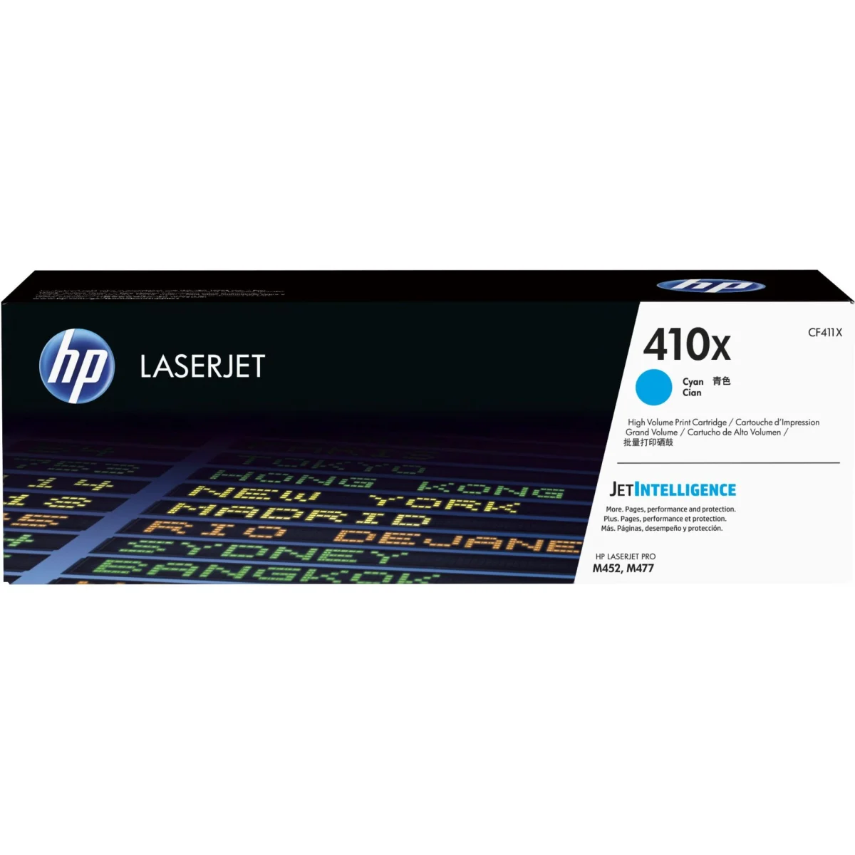 HP 410X Toner cyan 5.000 Seiten (CF411X)