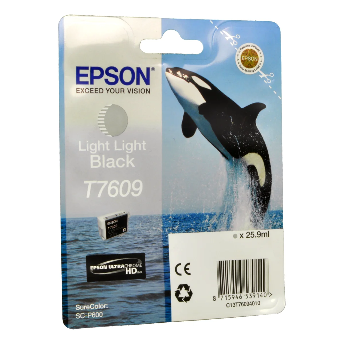 Epson Tinte C13T76094010  Light Light Black T7609