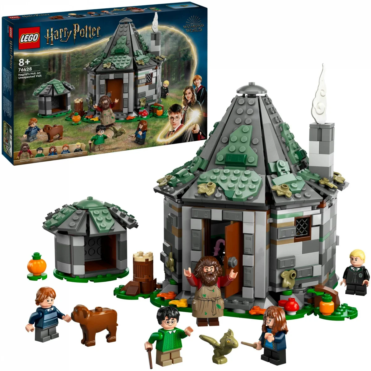 LEGO® Harry Potter Hagrids Hütte: Ein unerwarteter Besuch 76428