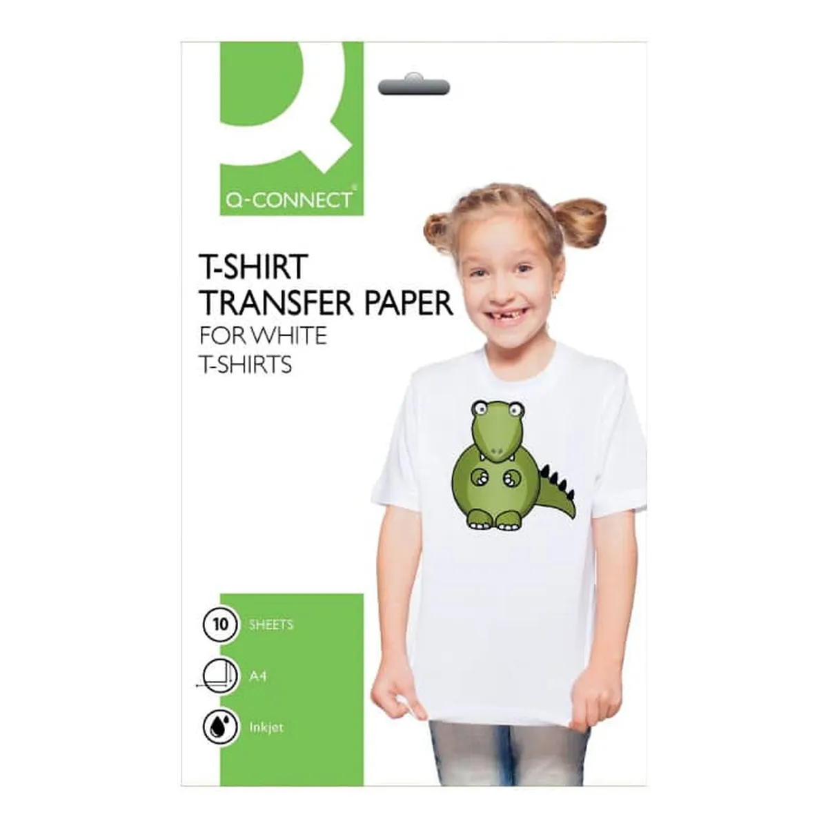 Q-Connect T-Shirt Transferfolie - A4, 0,10 mm, 10 Folien