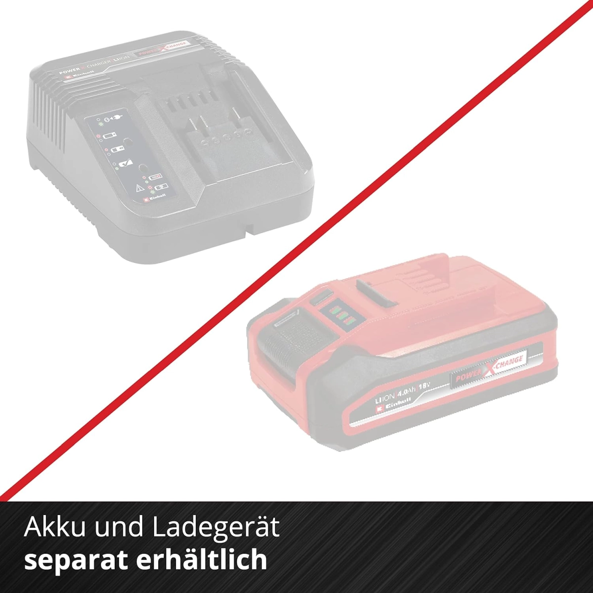 Einhell Akku-Rasenmäher GE-CM 18/30 Li-Solo