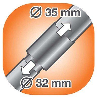Electrolux ZE061.1 Silent Parketto Bürste mit Adapter 32 & 35 mm