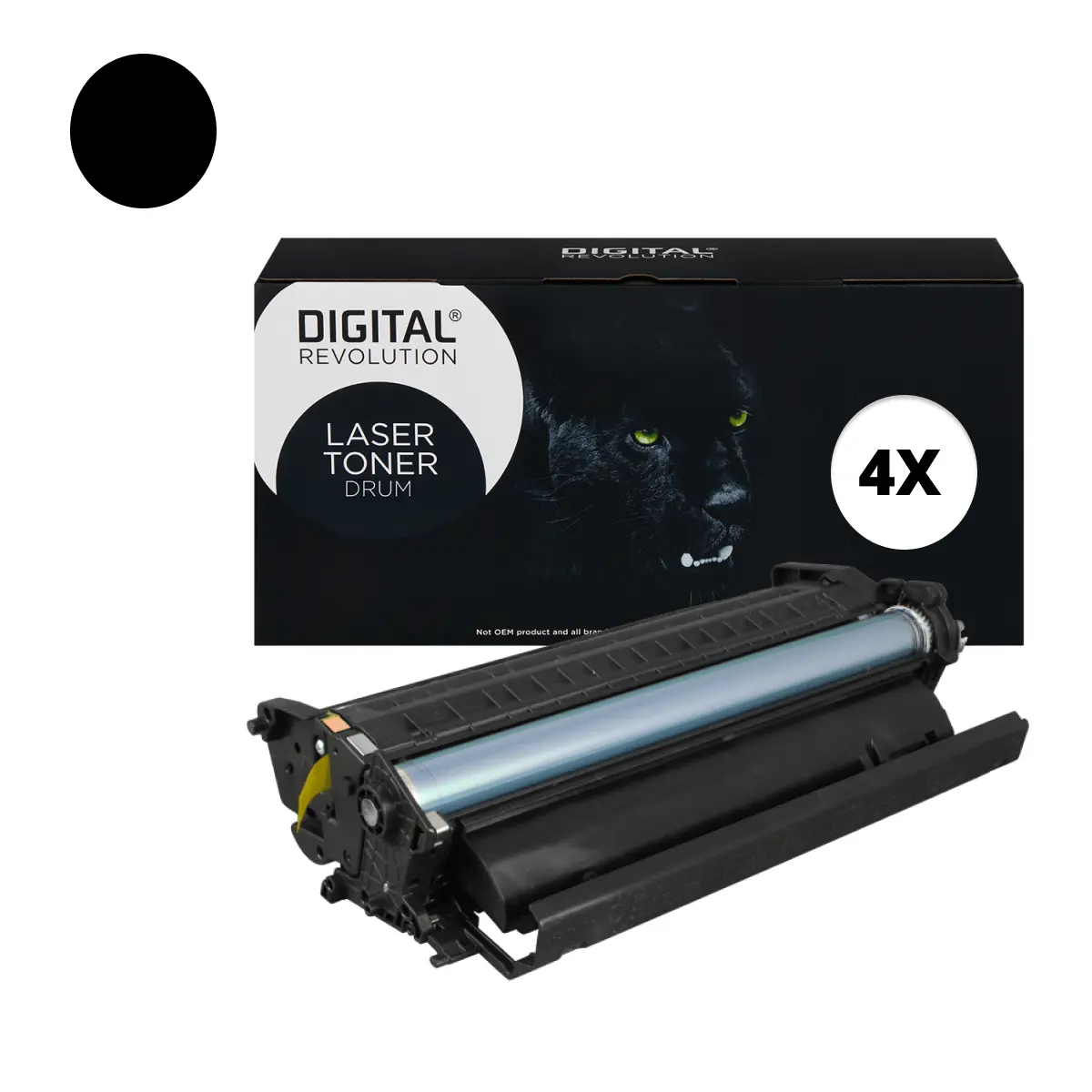 HP 05X - alternative Toner 4x 'schwarz' 6.500 Seiten - Digital Revolution