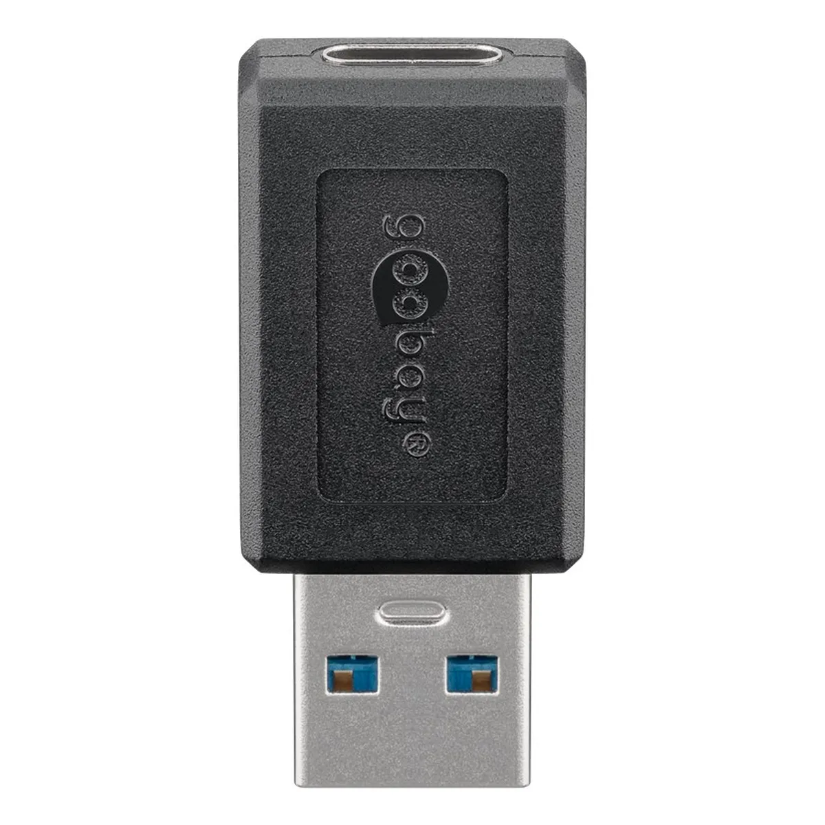 Goobay USB 3.0 SuperSpeed Adapter auf USB-C™, schwarz