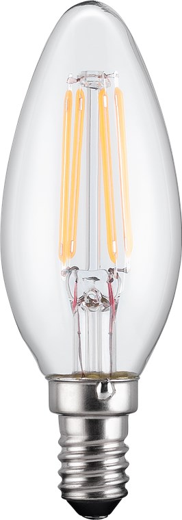 Filament-LED-Kerze, 4 W