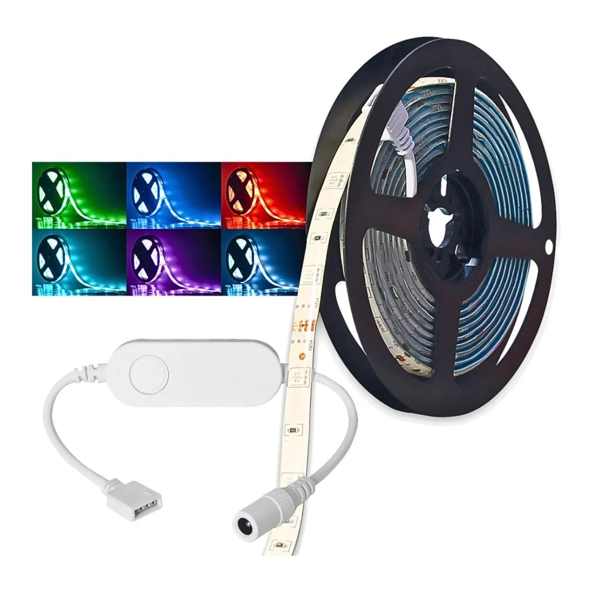 FontaHome WLAN-LED-Leuchtstreifen 3m Dimmbar, Vollfarbig