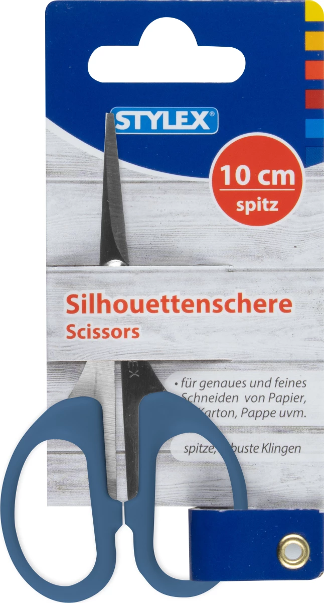 Stylex Silhouettenschere 10 cm spitz