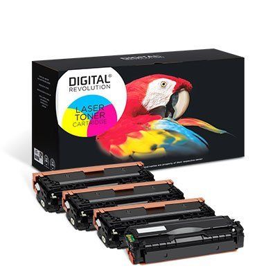 HP/Samsung CLT-Y504S, Y504 - alternativer ECO MultiPack Toner 'schwarz cyan magenta gelb' 7.900 Seiten - Digital Revolution