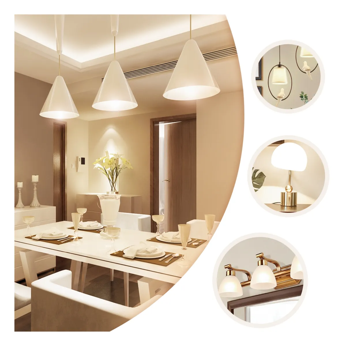 Aigostar LED 'Classic' E27, 15W