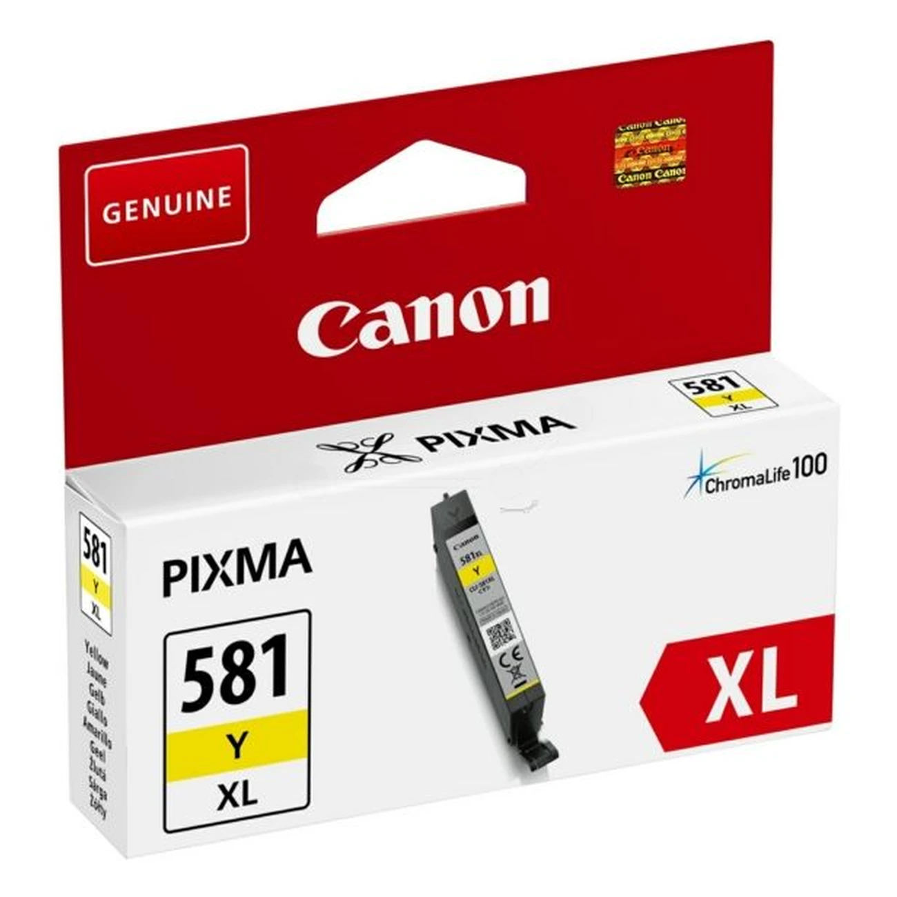 Druckerpatrone Canon CLI-581 YXL gelb 8,3 ml | 515 Seiten (2051C001)